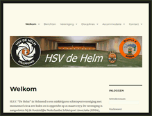 Tablet Screenshot of hsvdehelm.nl
